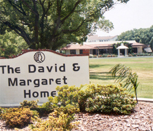 Front entrance to David and Margaret Home
