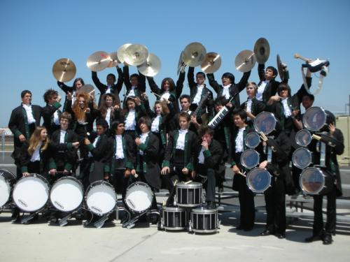Bonita drumline came dressed and ready to wow the house.