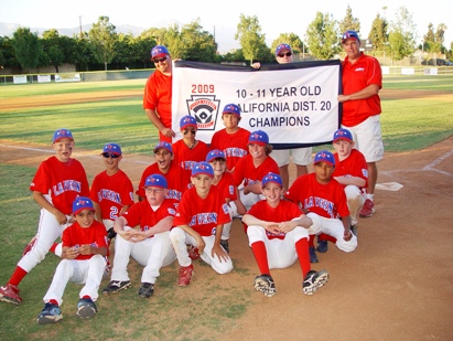 La Verne Little League 11-Year-Old All Star District 20 Champions