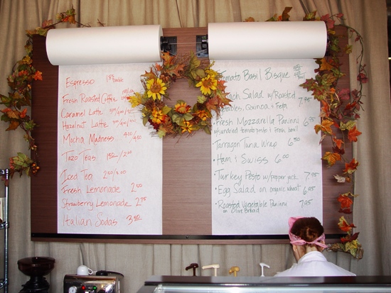 As usual, Thursday's menu at the Saffron Eatery in Pomona looked appetizing.