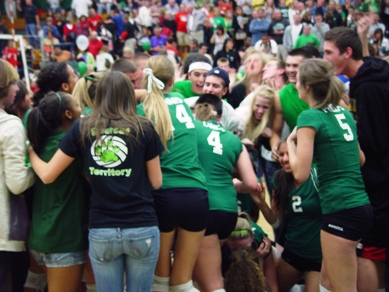 Moments after Bonita sealed the victory, the celebration was on.