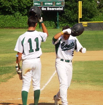 Robert Mier blasted a lead-off home in the fourth to give Bonita a 7-0 lead.