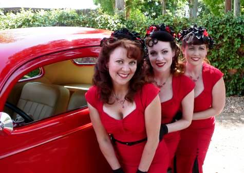 The amazing harmonies of the smokin' hot Lindy Sisters are the perfect way to enjoy Independence Day.