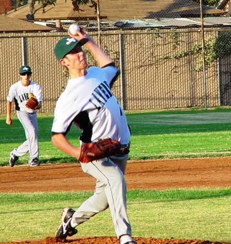Mitch Johnson pitched into the seventh, giving La Verne a chance to win. 