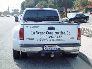 La Verne Construction Co. is rapidly becoming the contractor of choice for any size construction job, large or small.