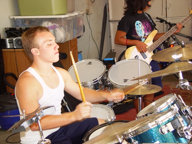 Stephen "Goodbye Piano" Hennig found his calling on drums at age 10.