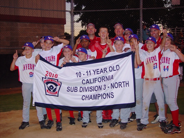 Few in La Verne Little League's more than half-century of history have carried a Divisional banner, signifying the team's status as one of the very best baseball squads in the entire state of California.