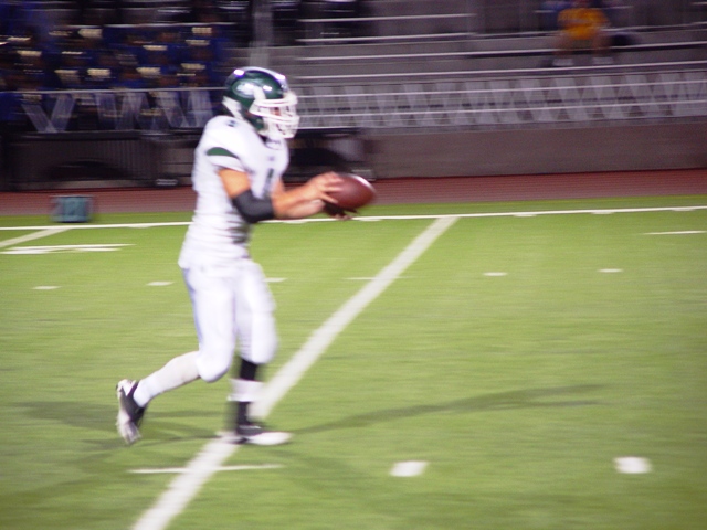 Huth's punts helped improve Bonita's field position several times throughout the game.