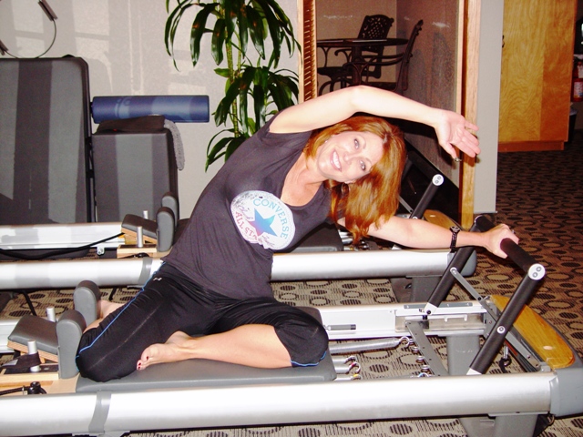 As Pilates instructor Jill McAlpin demonstrates, Pilates can help build a foundation of fitness and happiness.
