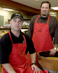 John and Will of the Corner Butcher Shop