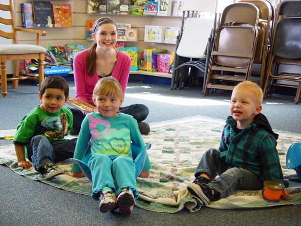 Story time is every Tuesday at 10 a.m. and every Saturday at 11 a.m. at Mrs. Nelson's.