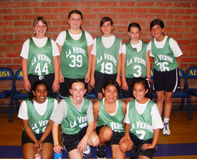 Your La Verne 2011 "B" Division Lady All-Stars.