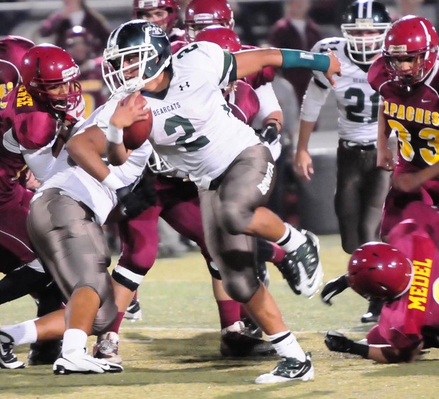 Griffin ended his Bonita football career in style, rushing for a bruising 160 yards.