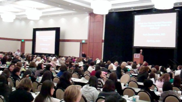 Attendees were in the hundreds, all on board to better learn how to reduce the number of pre-term births.