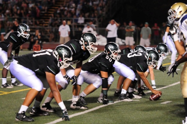 Bonita's powerful offensive line did the heavy lifting in clearing the way for Turner.